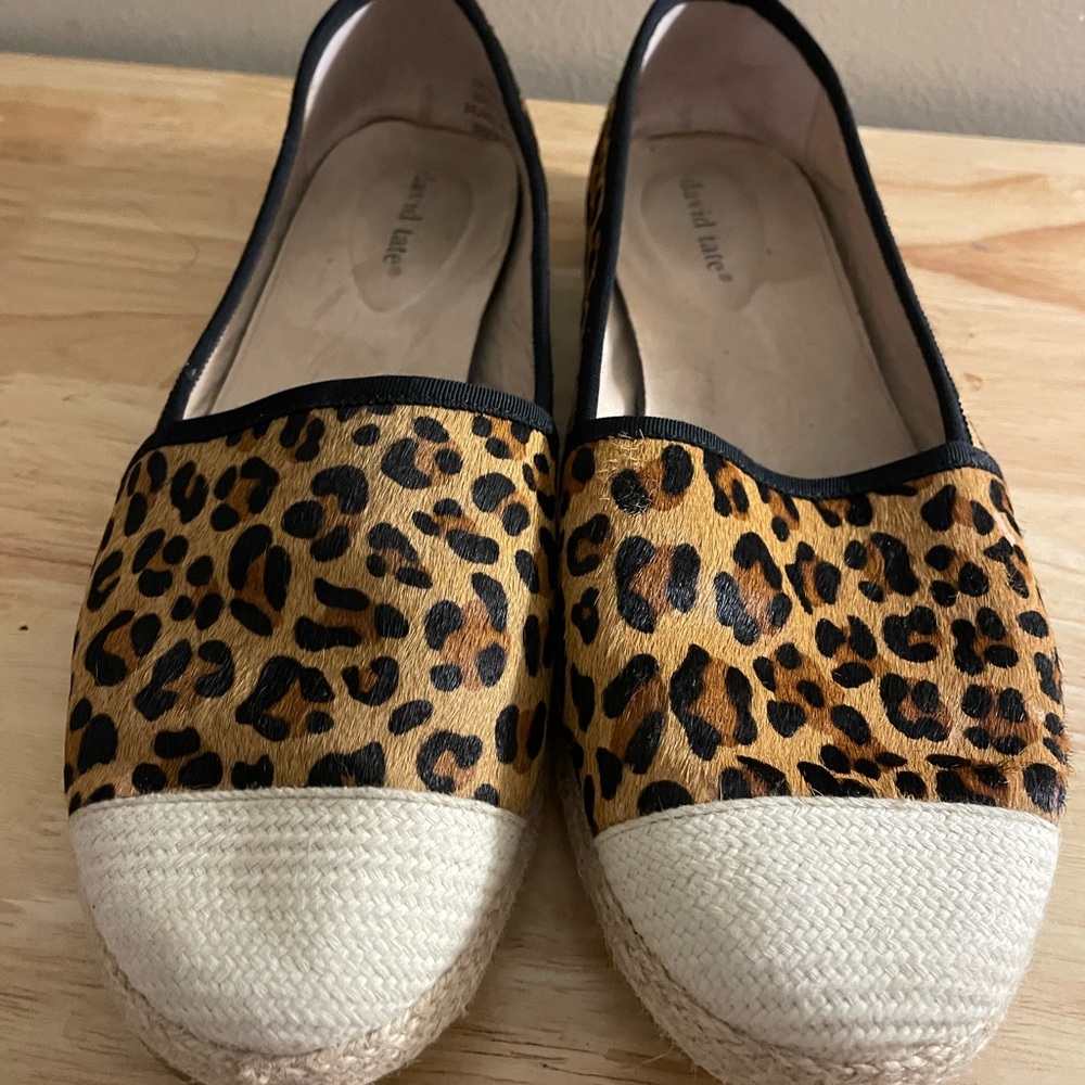 12W Leopard Print David Tate Slip On